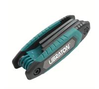 TEMU Juegos de Llaves Allen LIBRATON, Juego de Llave Hexagonal Métrica Estándar Portátil y Plegable para Tornillos con Cabeza Hexagonal