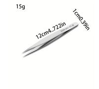TEMU KA-11 Pinzas de Soldadura para Reparación Móvil con Punta , Clip Antimagnético y Ideal Para Componentes Precisos en Producto Electrónicos