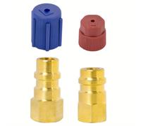 TEMU Kit de adaptador para modificación R12 a R134A, accesorios / R12 R22 a R134A, compatible con aire acondicionado AC