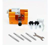 TEMU Kit de Afilador de Sierra de Cadena Portátil con Manivela y Lima de Tungsteno - Afilado Rápido y Fácil para Cuchillas de 8"-22", Ideal para Equipos de Jardinería y Exteriores