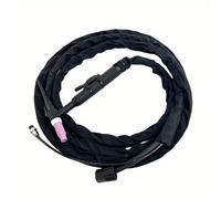 TEMU Kit de de soldadura por Argón de 8 piezas WP-26, cabezal de de soldadura con tuercas M16*1.5, boquilla de cerámica de tamaño 5, portaelectrodos de 1.6/2.4/3.2, difusor de gas de 3.2, corta, larga