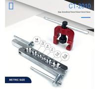 TEMU Kit de Herramientas para Cortar y Expandir Tuberías, Expansor de Tubos, Dispositivo de Corte y Perforación para Tuberías de Cobre