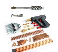 TEMU Kit de Herramientas para Eliminación de Abolladuras con 86 Piezas y Electrodo de Soldadura por Puntos para Máquina de Soldar