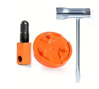 TEMU Kit de Herramientas para la Eliminación de la Embrague y del Pistón de la Sierra de Cadena - Compatible con Echo, Stihl y Llave - Construcción Metálica Duradera