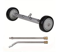 TEMU Kit de limpiador de presión de 4000 PSI para y tren de rodaje de coche, escoba de agua para superficies, conector de 1/4", herramienta de limpieza de coche para hidrolavadora eléctrica