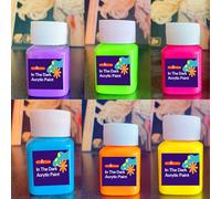 TEMU Kit de pintura acrílica que en de 6 colores - Pintura acrílica que en de 30/20 ml para y proyectos con duradero