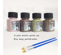 TEMU Kit de Pintura Acrílica Vintage de | Artístico de 30ml | para , Proyectos DIY y Pintura sobre /Esténcil