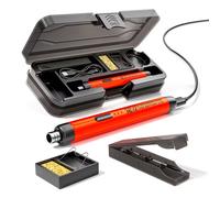 TEMU Kit de soldadura portátil USB recargable y enchufable de uso, ajustable, calentamiento rápido, herramienta de reparación electrónica, pluma de soldadura manual