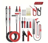 TEMU Kit de Sondas para Multímetro con Puntas de Aguja Reemplazables, Gancho de Prueba IC SMD y Pinzas
