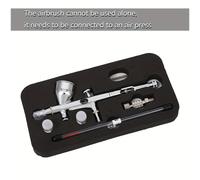 TEMU Kit Profesional de Pistola de Pulverización Multiusos de Acción 180T, 0.2mm/0.3mm/0.5mm, para Pintura con Aerógrafo, Tatuajes y Decoración de Pasteles