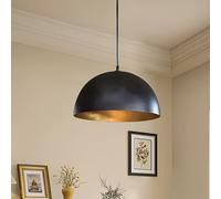TEMU Lámpara colgante semicircular con diseño minimalista, , estilo moderno, y encanto medieval. Ideal para como comedores, hoteles, de huéspedes, cocinas, dormitorios y salas de estar.