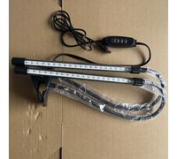 TEMU Lámpara de crecimiento USB con clip y azul para plantas de interior, de invernadero, plántulas de semillas de tienda de campaña, iluminación LED para plantas con 1-5 cabezales