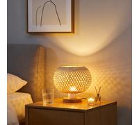 TEMU Lámpara de escritorio de 1 pieza, USB, ideal para mesita de noche, mesa auxiliar de sofá, , e iluminación de B&B temático. Una lámpara de regalo para un hogar