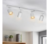 TEMU Lámpara de techo LED de 1 pieza sin bombilla, lámpara de techo LED GU10 /foco/barra de techo, /, lámpara de techo para cocina, dormitorio, (bombillas no incluidas)