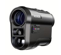 TEMU láser para golf REVASRI 1000 con vibración de bloqueo de y compensación de pendiente, carga USB-C, monocular con aumento 6X y láser con de pendiente, adecuado para torneos de golf