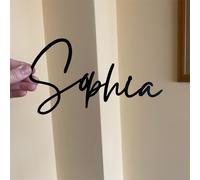 TEMU Letrero Personalizado de de Casa con Corte Láser y Adhesivo - Placa de y Número de Casa Personalizada, Adecuada para Placa de Puerta Interior/Exterior, Letrero de Dirección en Fuente