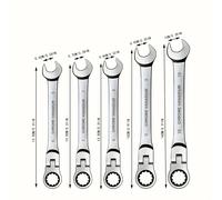 TEMU Llave de Ajustable de de Resistencia, Ideal para Espacios - con Cabeza Viva y de Fontanero, 3.5 Pulgadas y 2.5 Pulgadas para Reparación Automotriz, Herramientas DIY, Compatible para Profesionales