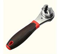 TEMU Llave de carraca ajustable universal multifuncional duradera estilo 6-22 bidireccional rápida que ahorra trabajo