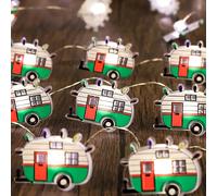 TEMU Luces de con Forma de Furgoneta LED a Pilas para Decoración Interior, Luces Colgantes Modernas para el Hogar, Cocina y Fiestas Navideñas