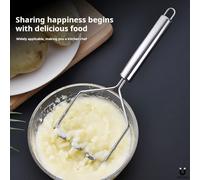 TEMU Machacador de Patatas de Acero Inoxidable, para Hacer de Patatas, Guacamole y Otros Alimentos