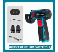 TEMU MAKFUS 12V Batería de Litio Recargable Inalámbrica, Mini Máquina Eléctrica Portátil Multifunción para Pulir y Lijar, Regalo de