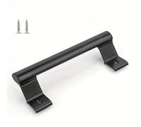 TEMU Manija Grande de Lujo para Puerta Corredera, Manija Negra, Manija de Plástico para Puerta Corredera, Manija de Montaje Abierto
