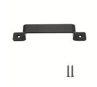 TEMU Manija para Puerta de de 6.2 Pulgadas, Manija Resistente y para Portón, Manija de Tirador para Puerta Corrediza de , Manija para Puerta de Cobertizo, Acero al Carbono,