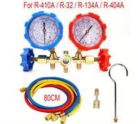 TEMU Manómetro de carga de refrigerante R410A para aire acondicionado automotriz, manómetro de presión de refrigerante, medidor de refrigerante