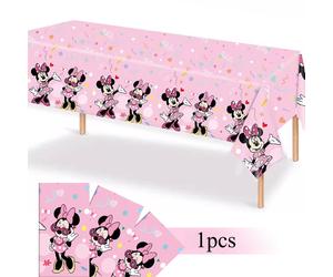 TEMU Mantel individual de 1 pieza de la serie Minnie Mouse | Tema | Decoración para restaurante y hogar, mantel decorativo para Pascua, Día de Acción de Gracias y San Valentín