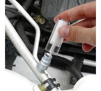 TEMU Medidor de Aceite para Aire Acondicionado de Coche, Probador de Aceite para de Aire Acondicionado Automático, Instrumento de Prueba de Aceite de Refrigeración de Calidad