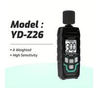 TEMU Medidor de sonido digital Yimidea decibelímetro 30-130 dB para , nivel de sonido, ruido, , monitor de