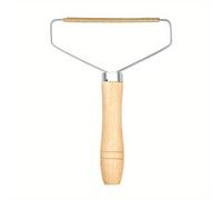 TEMU Mini quitapelusas con mango de madera, afeitadora manual de uso doméstico, cepillo de acabado para abrigos y prendas de punto, no daña , quitapelusas adhesivo, afeitadora de cara