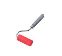 TEMU Mini Rodillo de Pegamento, Rueda de Trabajo de 47 mm, Ranura en para Recubrimiento Uniforme, Agarre Antideslizante Recortado, Ideal para Enchapado de Madera y, 133 mm de Total