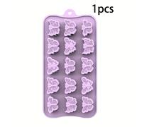 TEMU Molde de silicona con forma de para hacer cubitos de hielo, jabones, bombas de baño, fundentes de cera y para hornear - un utensilio de cocina