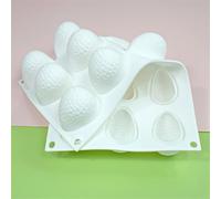 TEMU Molde de silicona para hacer gomitas de fresa 3D, con 15 cavidades para media fresa, para creaciones , dulces y galletas en la cocina