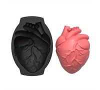 TEMU Molde grande de silicona con forma de , para hacer pasteles, dulces y pudines, con una base resistente y un diseño , ideal para dulces de Halloween