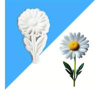 TEMU Moldes de silicona 3D de flores para hacer , dulces , decoraciones y herramientas para hornear
