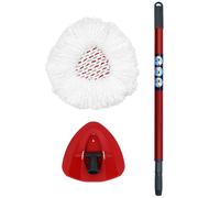 TEMU Mopa con Base y Mango Ajustable (22-48 Pulgadas) - Compatible con el Easywring de 1 - Ideal para Limpiar Cocinas, Baños y Suelos Duros - Set de Limpieza Diaria para el Hogar - ( No Incluido)