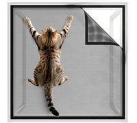 TEMU Mosquitera para ventana, a prueba de gatos, mosquitera para gatos, ventana, sin taladrar, mosquitera para ventana de gatos, estable para todas , lucernarios (100 X 130 Cm)