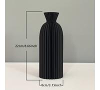 TEMU Negro Mate Boho Fácil para de Pampas, para Cocina, Baño, Mesa, Estante, Decoración de Chimenea, Hogar, , Mesa de Comedor, , Decoración de Oficina, Dormitorio y Estante de Cocina