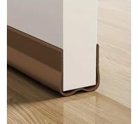 TEMU Nueva burlete de puerta multicolor ajustable, dispositivo de aislamiento acústico y resistente al viento, bloqueador de grietas autoadhesivo para insectos, con cinta de cara