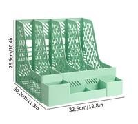 TEMU Organizador de Archivos de Columnas para Escritorio, Ideal para Suministros de Oficina y , Ahorra y la Organización