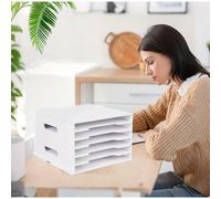 TEMU Organizador de Archivos Multicapa A3 y A4 - Organización y Almacenamiento de Documentos para Escritorio de Oficina - Utilizable en Hogar, y - Una Opción Ideal para Almacenamiento de Oficina