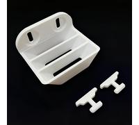 TEMU Organizador de estante de 3 capas, almacenamiento de tablero perforado de plástico duradero para tijeras, llaves, calibradores y de trabajo de garaje, cobertizo, estantes de utilidad