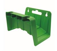 TEMU Organizador de manguera de riego y soporte para tubería de agua de grifo de pared para jardín, carrete, piezas de jardín