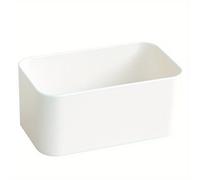 TEMU Organizador de Pared Versátil - Ideal para Cosméticos y Controles Remotos, Diseño Contemporáneo, Plástico Duradero, Cajas de Almacenamiento para Organización del Hogar, Ganchos Utilitarios