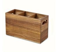 TEMU Organizador de Utensilios de Cocina de Madera - , Fácil de Instalar, Organizador Multicompartimento - Opción para el Hogar y , una Gran de Almacenamiento para la Cocina