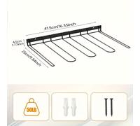 TEMU Organizador de Zapatos de Pared, Resistente para Botas y Calzado de Múltiples Estilos