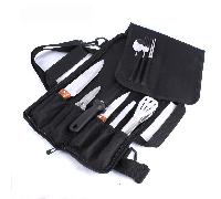 TEMU Organizador Portátil de Utensilios de Cocina - Bolsa de Almacenamiento de Cubiertos y Cuchillos de Poliéster Duradero para Camping al Aire , y Uso Doméstico, Jardín, Almacenamiento de Utensilios
