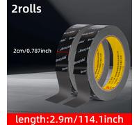 TEMU Pack de 2 Cintas Adhesivas de Cara de Viscosidad Sin , Adhesivo de para Uso Automotriz, Adhesivo Sin para Modificaciones, Trasero, Visera de Lluvia y Fijación de Emblemas
